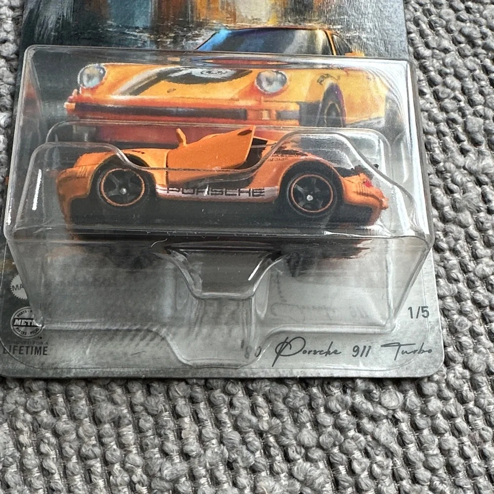 Matchbox 70th Anniversary Special Edition Orange Porsche 911 Turbo